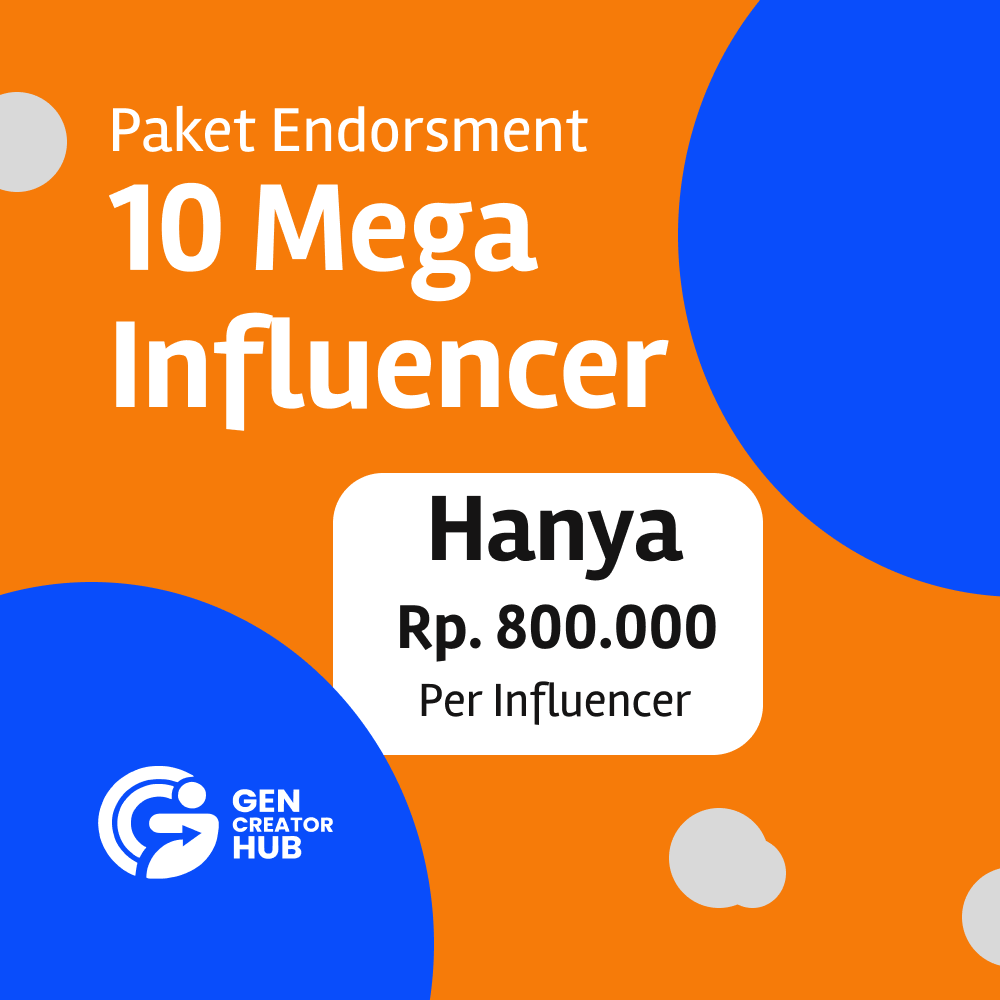 Paket Endorsment Mega